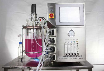 JL-S1OG top mounted magnetic agitator for 15L glass animal cell bioreactor
          
